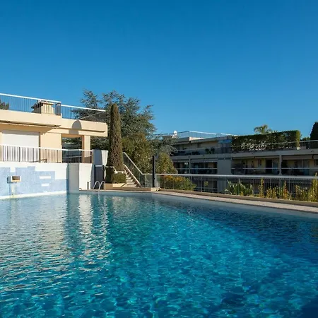 3 Pieces Vue Mer Et Piscine Quartier Parc Imperial Nice Exterior photo